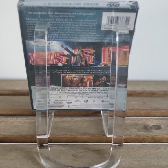 This Is It (Michael Jackson) Documentary DVD Sealed - Picture 2 of 4